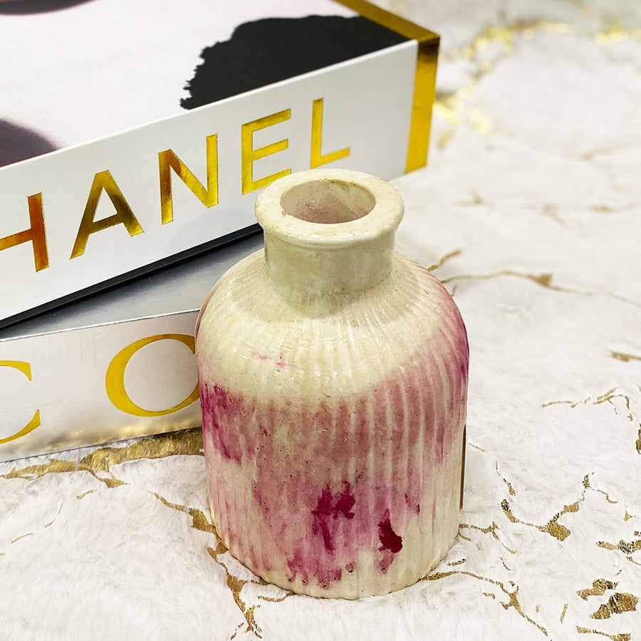 Mini Lining Vase with flower/feather/filler