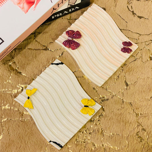 Pookie Bow Decor tray