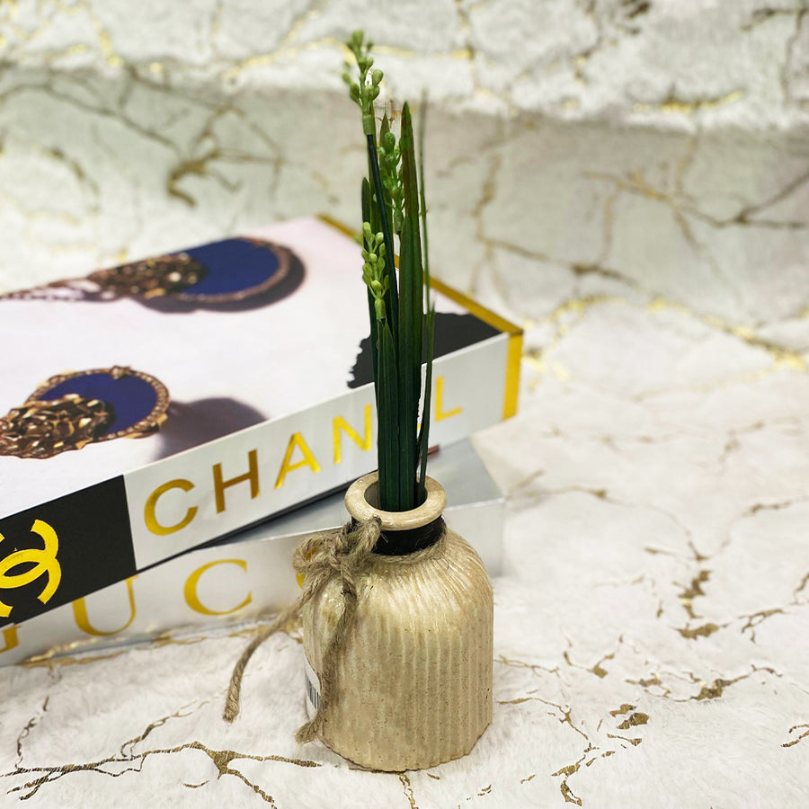 Mini Lining Vase with flower/feather/filler