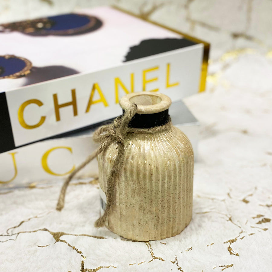 Mini Lining Vase with flower/feather/filler